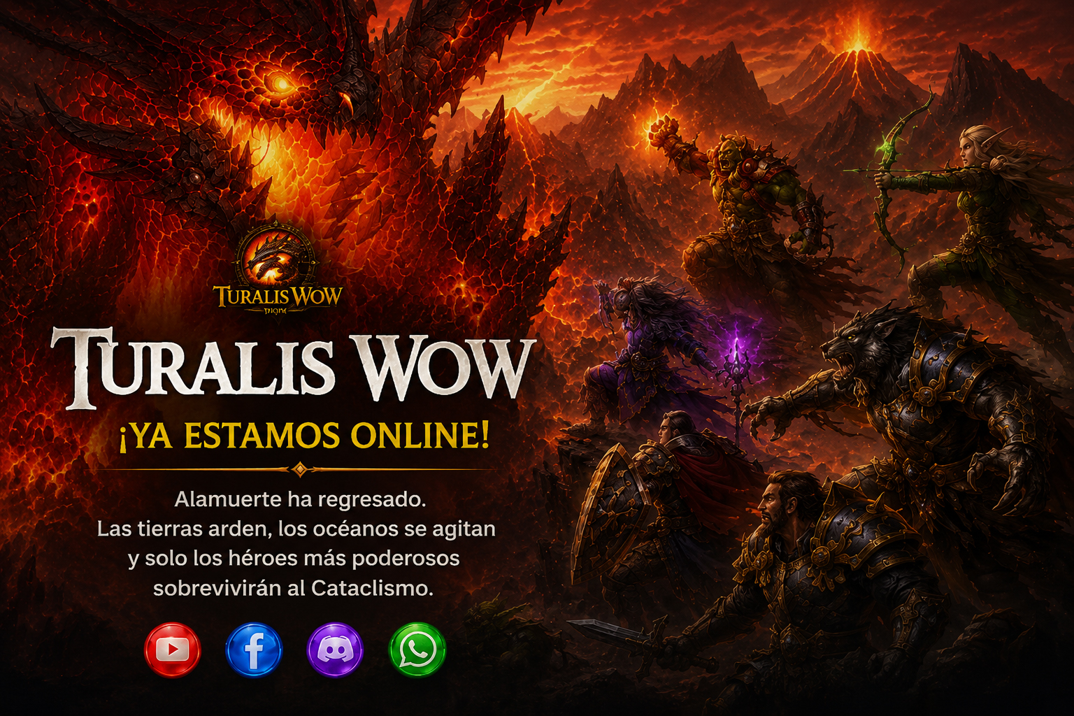 ¡TURALIS WOW YA ESTÁ ONLINE!