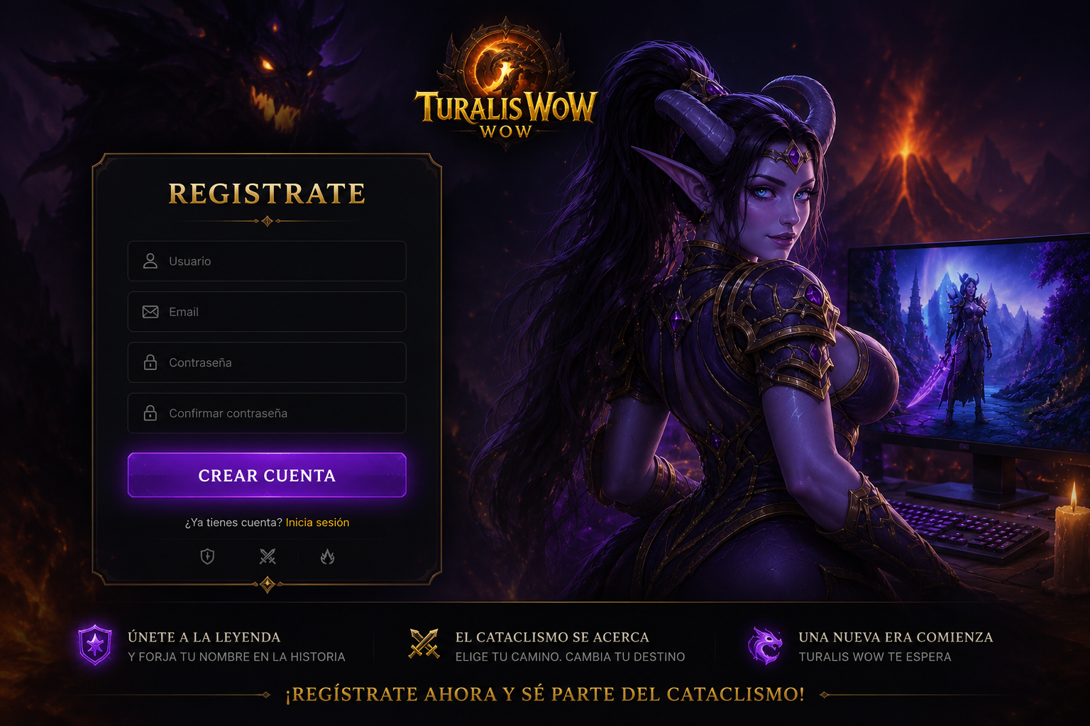 ¡TU AVENTURA EN AZEROTH COMIENZA AQUÍ!